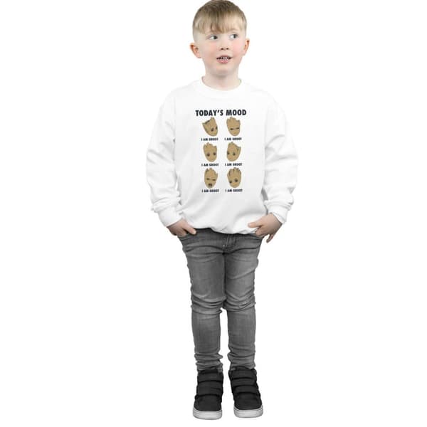 Marvel Boys Guardians Of The Galaxy Groot Today´s Mood Sweatshirt