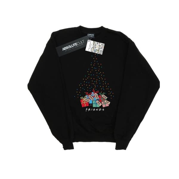 Friends Mens Christmas Tree Lights Sweatshirt
