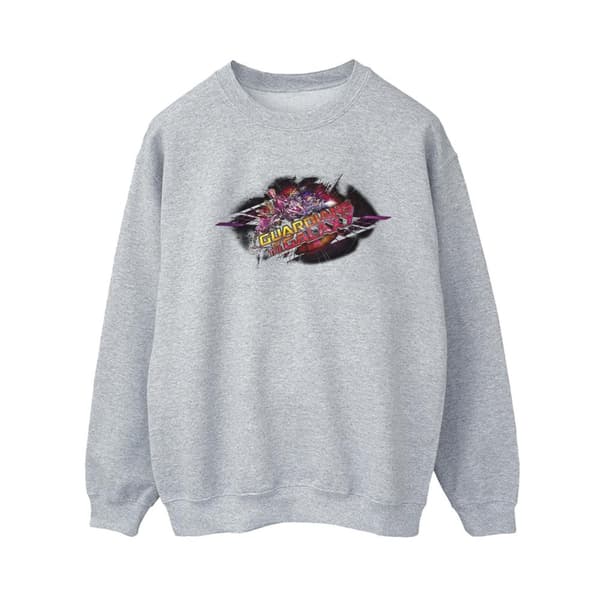 Marvel Womens/Ladies Guardians Of The Galaxy Group Pose Sweatshirt