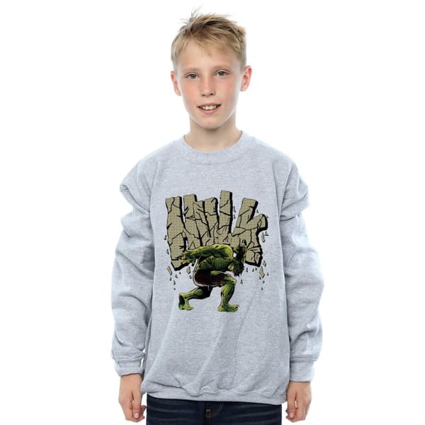 Marvel Boys Hulk Rock Sweatshirt