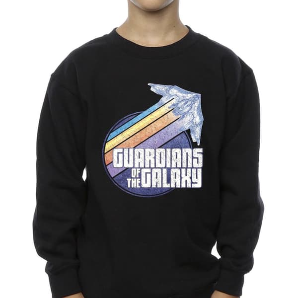 Guardians Of The Galaxy Boys Badge Rocket Sweatshirt
