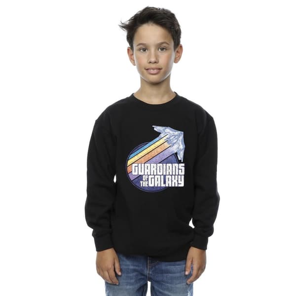 Guardians Of The Galaxy Boys Badge Rocket Sweatshirt