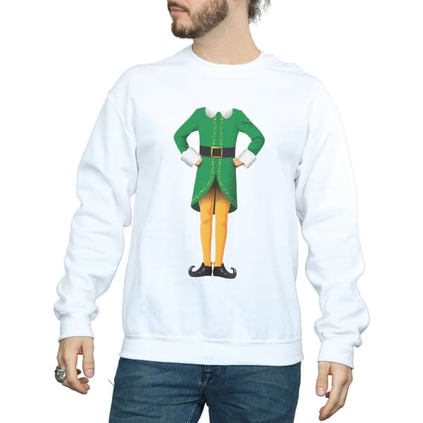 Elf Sweatshirt med Buddy-kostym för herrar