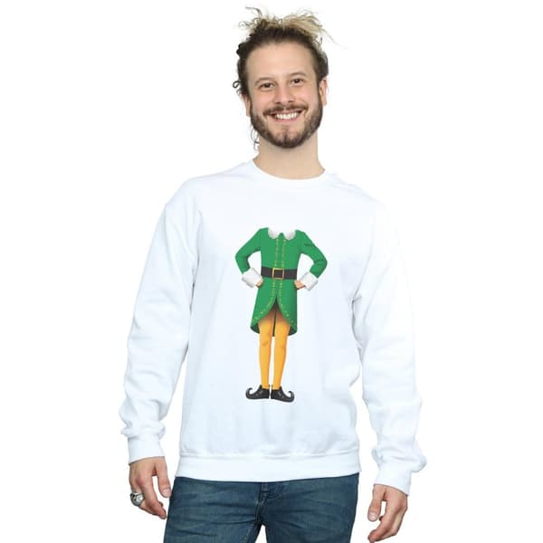 Elf Sweatshirt med Buddy-kostym för herrar