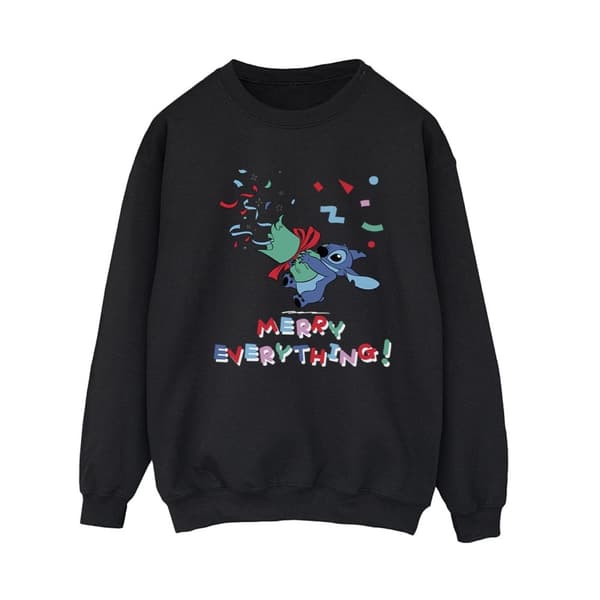 Disney Lilo And Stitch Stitch Merry Everything - Sweatshirt - Kvinnor/Damer