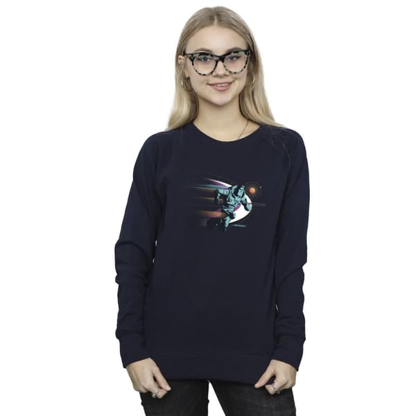 Disney Dam/Tjej Lightyear Running Buzz Sweatshirt