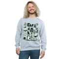 Miniatyrbild 2 av 5: Elf Sweatshirt med infografisk affisch för herrar