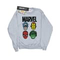 Miniatyrbillede 1 af 5: Marvel Boys Comics Main Heads Sweatshirt