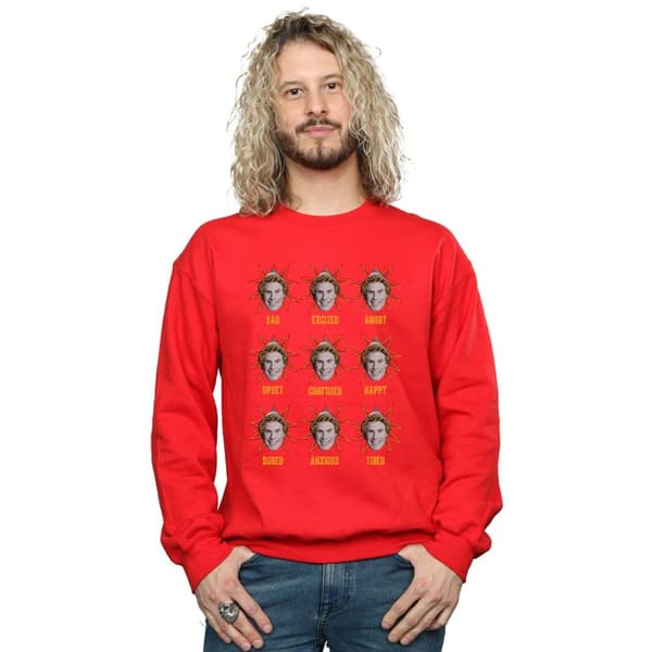 Elf Mens Buddy Moods Sweatshirt