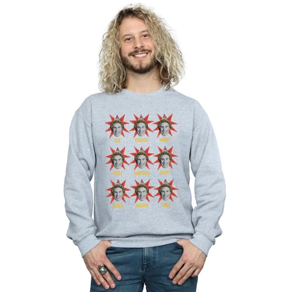Elf Mens Buddy Moods Sweatshirt