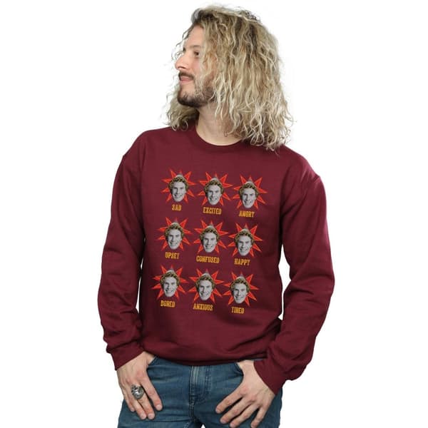 Elf Mens Buddy Moods Sweatshirt