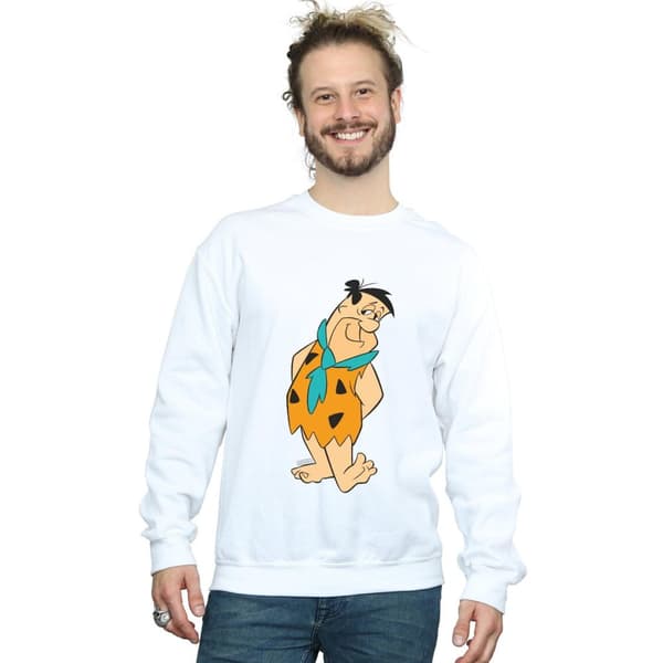 The Flintstones Mens Fred Flintstone Kick Sweatshirt