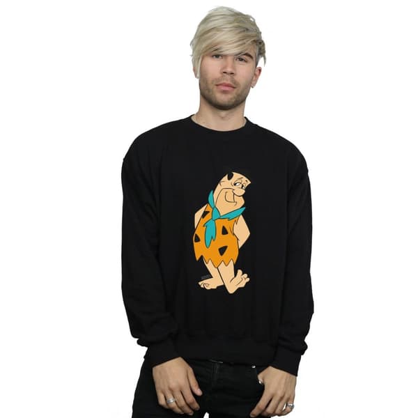 The Flintstones Mens Fred Flintstone Kick Sweatshirt