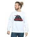 Miniatyrbilde 2 av 5: Marvel Mens Deadpool Sword Logo Sweatshirt