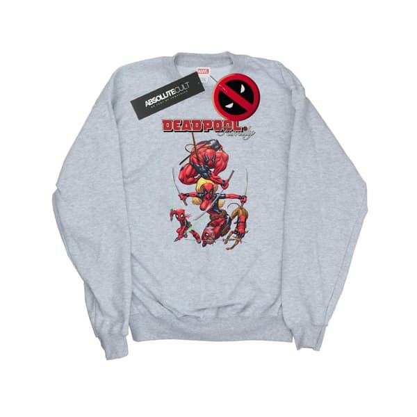 Marvel Mens Deadpool Family Sweatshirt