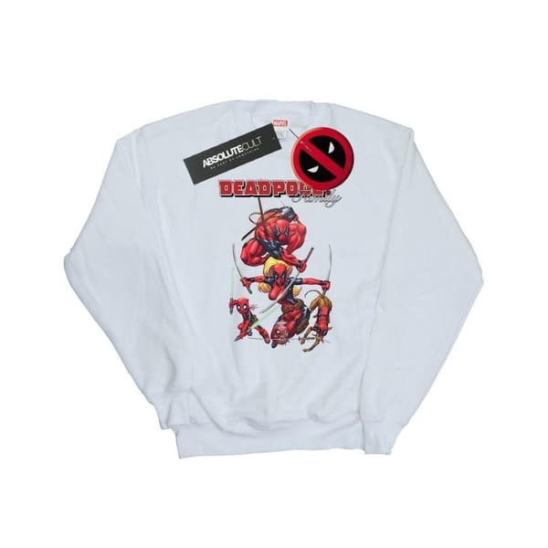 Marvel Mens Deadpool Family Sweatshirt