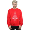 Miniatyrbilde 2 av 5: Disney Mens Frozen Christmas Tree Sweatshirt