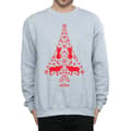Miniatyrbilde 3 av 5: Disney Mens Frozen Christmas Tree Sweatshirt