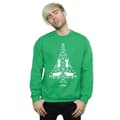 Miniatyrbilde 2 av 5: Disney Mens Frozen Christmas Tree Sweatshirt