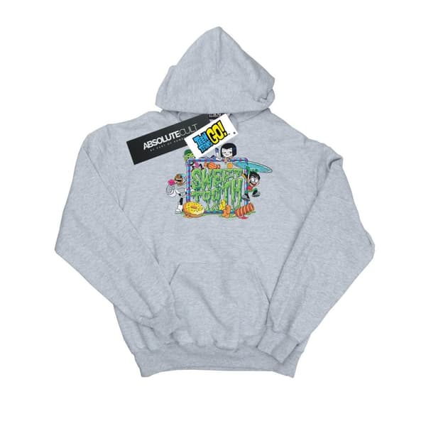 DC Comics Mens Teen Titans Go Sweet Tooth Hoodie