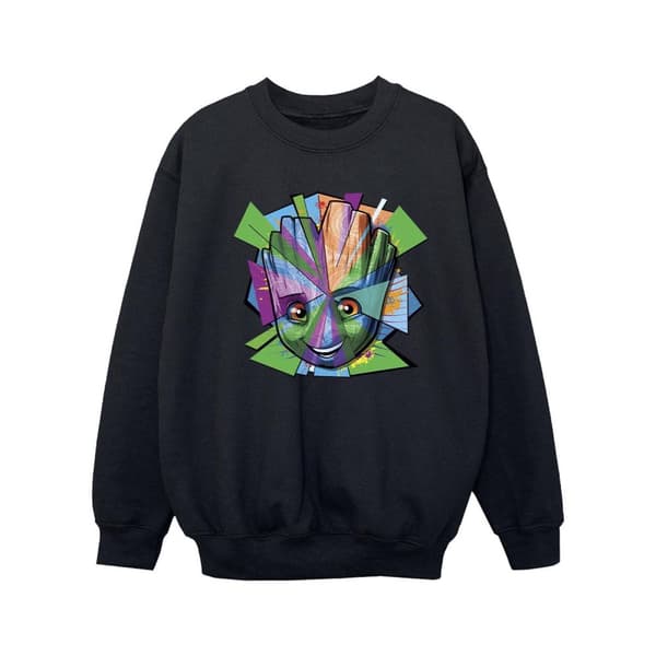 Marvel Girls Guardians Of The Galaxy Groot Shattered Sweatshirt