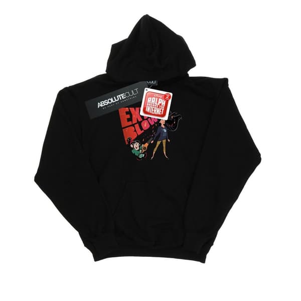 Disney Mens Wreck It Ralph Pocahontas And Vanellope Hoodie