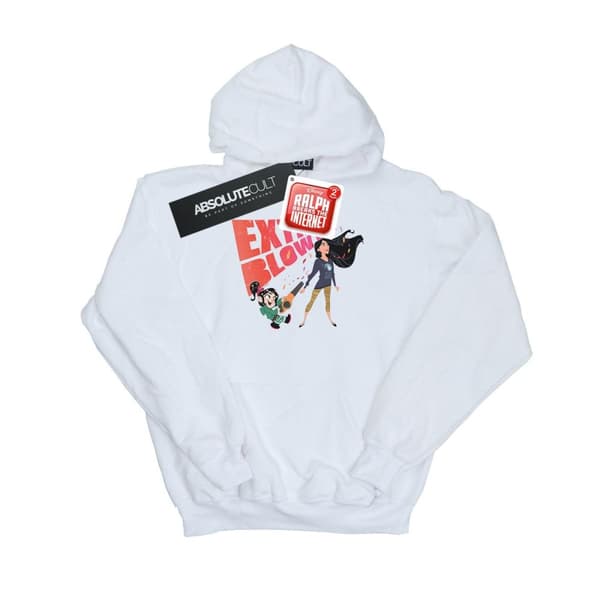 Disney Mens Wreck It Ralph Pocahontas And Vanellope Hoodie