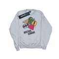 Miniatyrbild 1 av 3: DC Comics Dam/Tjej Justice League Spray Logos Sweatshirt