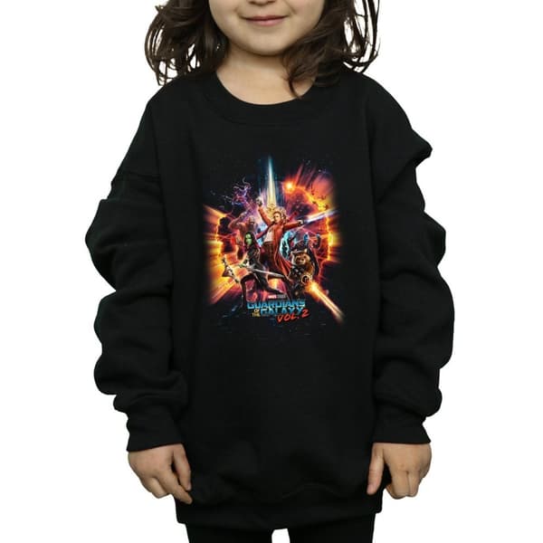 Marvel Girls Guardians Of The Galaxy Vol. 2 Team Poster Sweatshirt