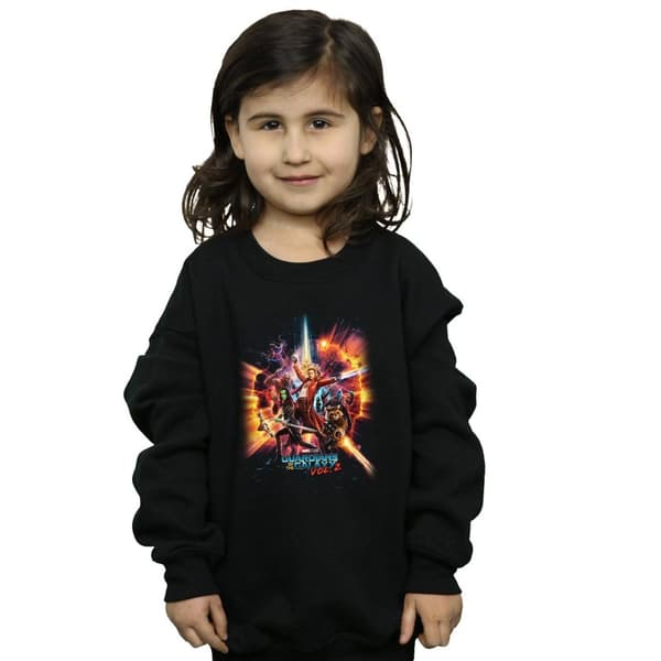 Marvel Girls Guardians Of The Galaxy Vol. 2 Team Poster Sweatshirt