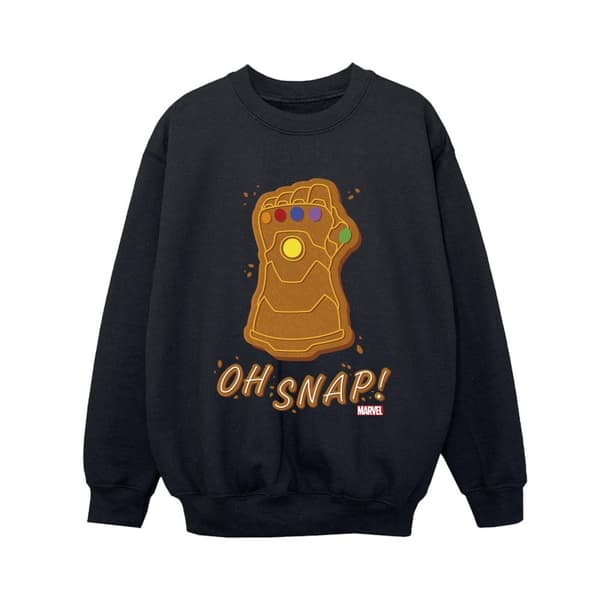 Marvel Boys Thanos Oh Snap Sweatshirt