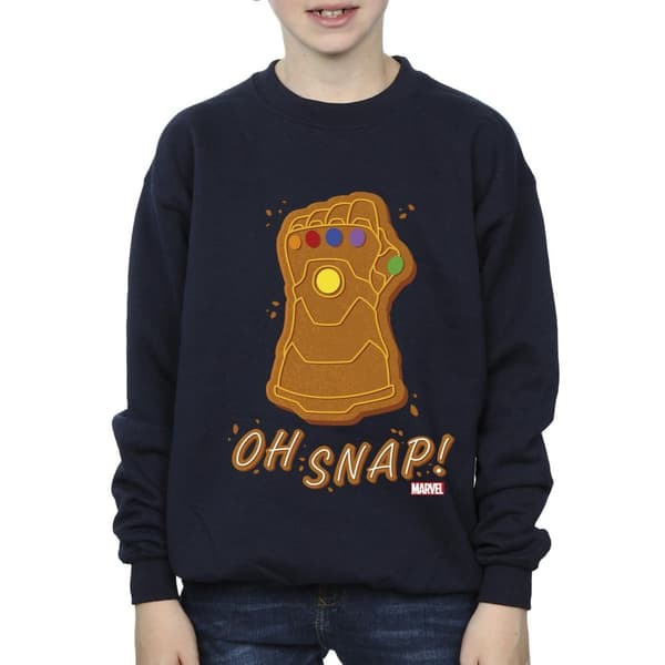 Marvel Boys Thanos Oh Snap Sweatshirt