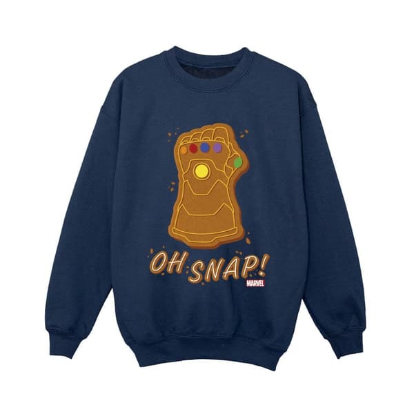 Marvel Boys Thanos Oh Snap Sweatshirt