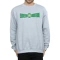 Miniatyrbilde 3 av 5: DC Comics Mens Green Lantern Text Logo Sweatshirt