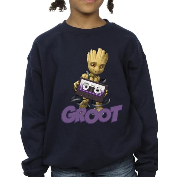 Guardians Of The Galaxy Groot Casette-tröja för flickor