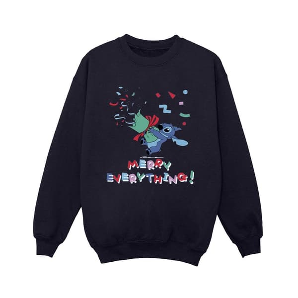 Disney Lilo And Stitch Merry Everything-tröja för pojkar