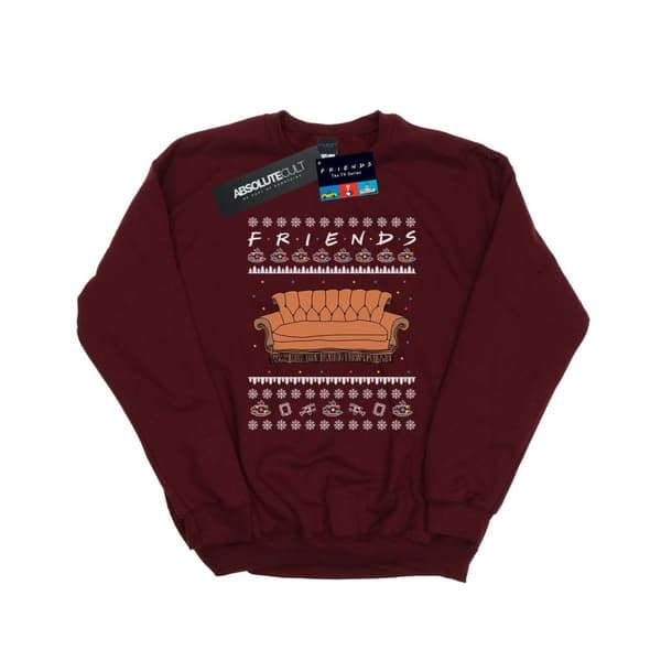 Friends Mens Fair Isle Couch Sweatshirt