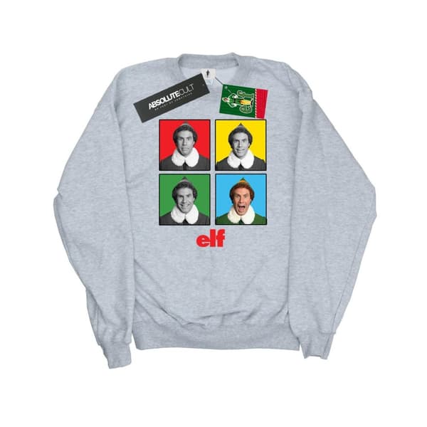 Elf Mens Four Faces Sweatshirt