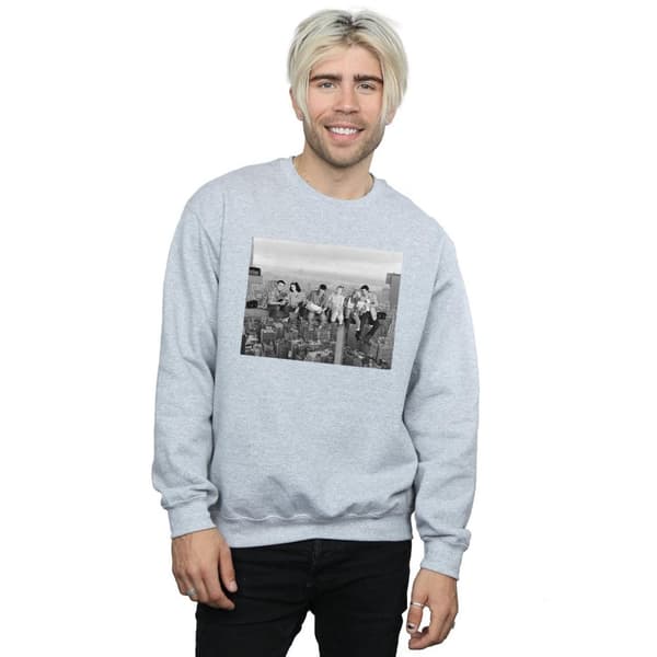 Friends Mens Construction Photo Sweatshirt
