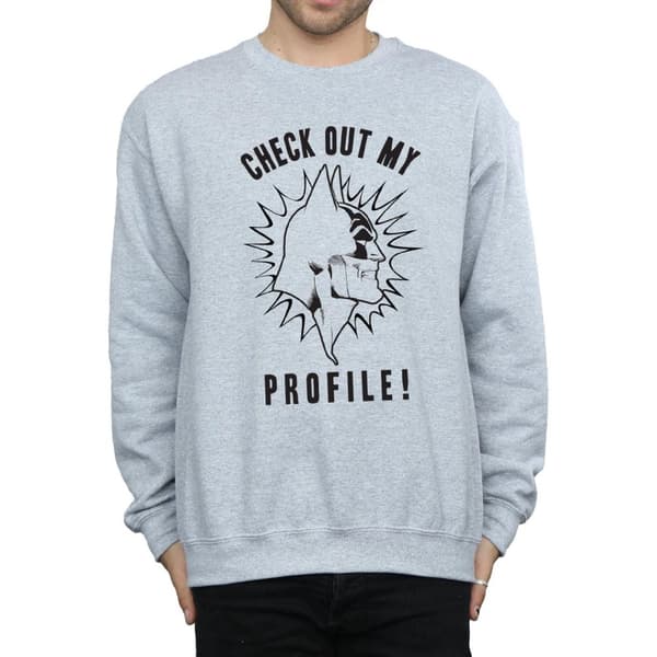 DC Comics Mens Batman Check Out My Profile Sweatshirt
