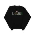 Miniatyrbillede 1 af 3: Marvel Womens/Ladies Loki Logo Sweatshirt