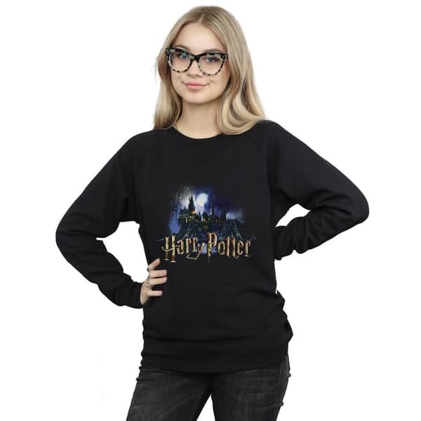Hary Potter Sweatshirt - Hogwarts slott - dam/dam