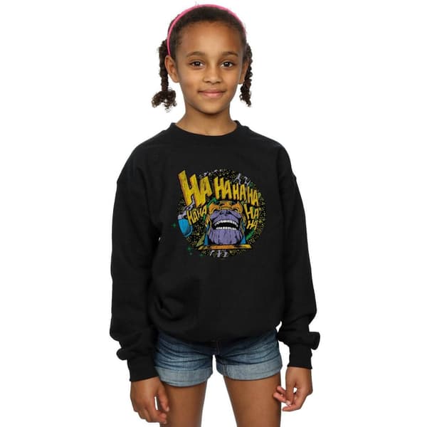 Marvel Girls Thanos Laughs Sweatshirt