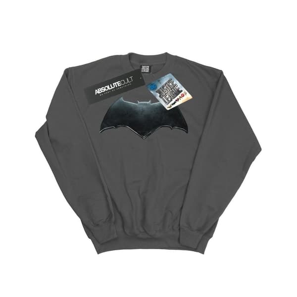 DC Comics Boys Justice League Movie Batman Emblem Sweatshirt