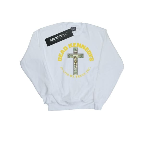 Dead Kennedys Mens In God We Trust Sweatshirt