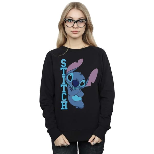 Disney Womens/Ladies Lilo And Stitch Posing Sweatshirt