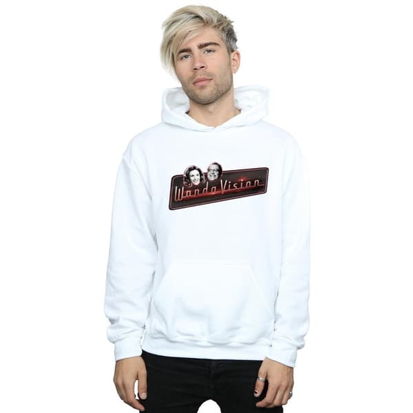 Marvel Mens WandaVision Smiles Hoodie