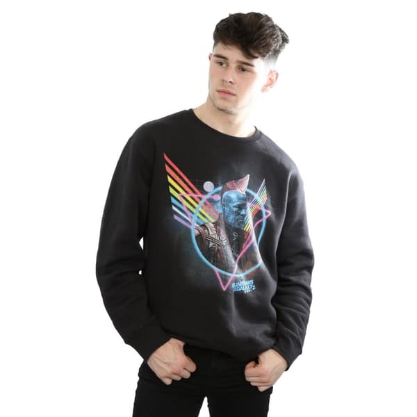 Marvel Mens Guardians Of The Galaxy Neon Yondu Sweatshirt