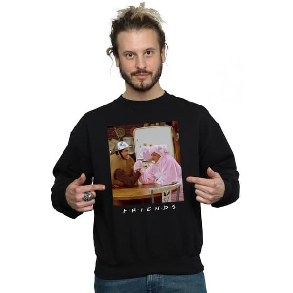 Friends Mens Ross And Chandler Arm Wrestling Sweatshirt