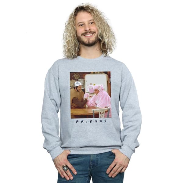 Friends Mens Ross And Chandler Arm Wrestling Sweatshirt
